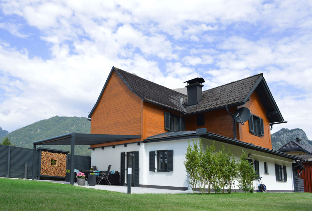 Ferienhaus TraunseeStrand mit großzügigem Garten